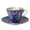 Imperial Porselen ÇAY FİNCANI VE FİNCAN TABAĞI RADYAL TAVUKLAR