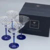 Imperial Porselen 4’LÜ MARTİNİ KADEHİ SETİ KOBALT AĞ 150 ML