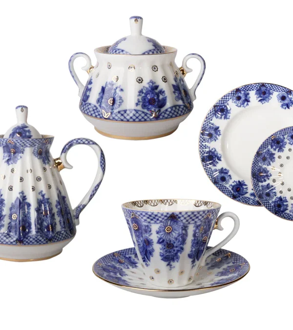 1889840d34b2531dc1d7206815aba119 Imperial Porselen Tea set Radial Bridesmaid (Nedime 6 Kişilik Çay Takımı)
