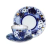 Imperial Porselen 3 Parça Çay fincanı Radyal Rus Kubbeleri 1 1/3
