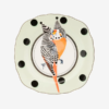 Yvonne Ellen ANIMALS PAPAĞANLI TABAK 16 cm
