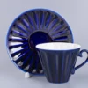 Imperial Porselen Çay fincanı ve fincan tabağı Radiant Night
