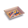 Pozzi Milano Porselen Dekoratif Tabak 19,5 x 15,5 cm